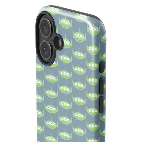 Disney Toy Story Alien Pattern iPhone 16 Impact Case